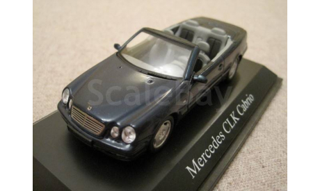 Mercedes CLK cabrio (A208) 1997-2002г. (Schuco), масштабная модель, 1:43, 1/43, Mercedes-Benz