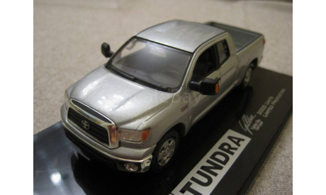 Toyota Tundra Double Cab SR5 2007 silver (Kyosho) Раритет!!!, масштабная модель, 1:43, 1/43