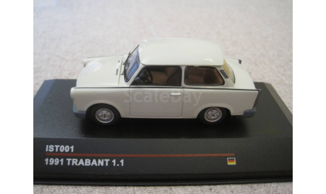 Trabant 1.1 1991 light grey (IST #001) 1/43, масштабная модель, IST Models, scale43