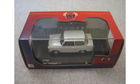 Trabant 1.1 1991 light grey (IST #001) 1/43, масштабная модель, IST Models, scale43