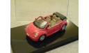 VW New Beetle cabrio (Autoart), масштабная модель, 1:43, 1/43