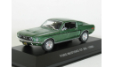 Ford Mustang GT390 (GT 390), 1968 - Altaya American Cars - 1:43, масштабная модель, scale43