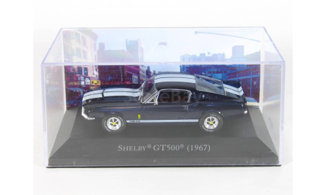 Ford Mustang Shelby GT500, dark blue, 1967 - Altaya American Cars - 1:43, масштабная модель, scale43