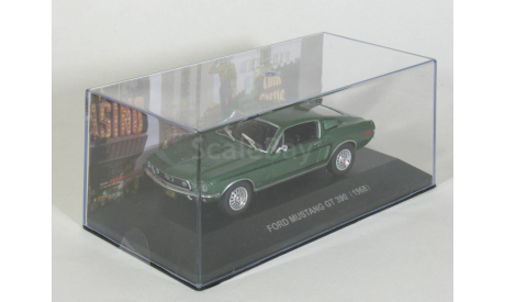 Ford Mustang GT390 (GT 390), 1968 - Altaya Ford Mustang - 1:43, масштабная модель, scale43