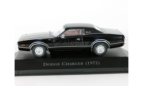 Dodge Charger, black, 1972 - Altaya American Cars - 1:43, масштабная модель, scale43