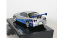 Nissan Skyline GT-R (R34) из к/ф ’Форсаж 2’, 1999 - Altaya Fast & Furious - 1:43, масштабная модель, scale43