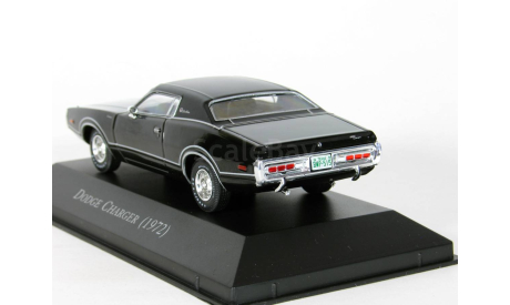 Dodge Charger, black, 1972 - Altaya American Cars - 1:43, масштабная модель, scale43