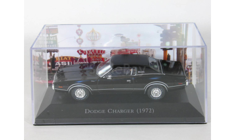 Dodge Charger, black, 1972 - Altaya American Cars - 1:43, масштабная модель, scale43