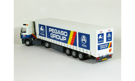 Pegaso Troner 360 Plus 1236.38 с п/прицепом еврофура, 1988 - SALVAT Truck & Bus - 1:43, масштабная модель, scale43, Altaya