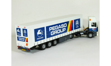 Pegaso Troner 360 Plus 1236.38 с п/прицепом еврофура, 1988 - SALVAT Truck & Bus - 1:43, масштабная модель, scale43, Altaya