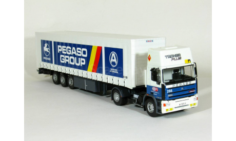 Pegaso Troner 360 Plus 1236.38 с п/прицепом еврофура, 1988 - SALVAT Truck & Bus - 1:43, масштабная модель, scale43, Altaya
