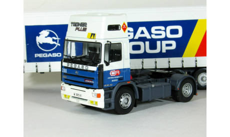 Pegaso Troner 360 Plus 1236.38 с п/прицепом еврофура, 1988 - SALVAT Truck & Bus - 1:43, масштабная модель, scale43, Altaya