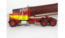 Peterbilt 281 6x2 + полуприцеп лесовоз, 1962 - Altaya American Truck - 1:43, масштабная модель, scale43