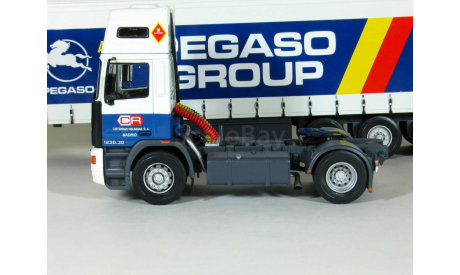 Pegaso Troner 360 Plus 1236.38 с п/прицепом еврофура, 1988 - SALVAT Truck & Bus - 1:43, масштабная модель, scale43, Altaya