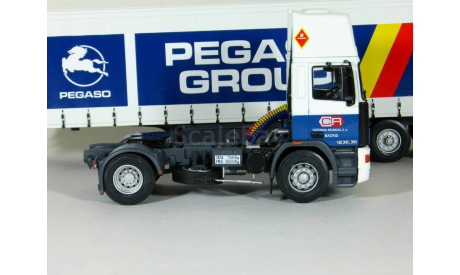 Pegaso Troner 360 Plus 1236.38 с п/прицепом еврофура, 1988 - SALVAT Truck & Bus - 1:43, масштабная модель, scale43, Altaya