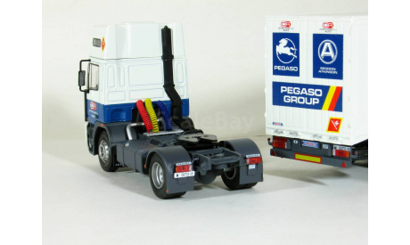 Pegaso Troner 360 Plus 1236.38 с п/прицепом еврофура, 1988 - SALVAT Truck & Bus - 1:43, масштабная модель, scale43, Altaya