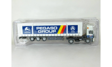 Pegaso Troner 360 Plus 1236.38 с п/прицепом еврофура, 1988 - SALVAT Truck & Bus - 1:43, масштабная модель, scale43, Altaya