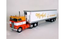 Peterbilt 352 H, 352H с п/прицепом фургон, 1979 - Altaya American Truck - 1:43, масштабная модель, scale43