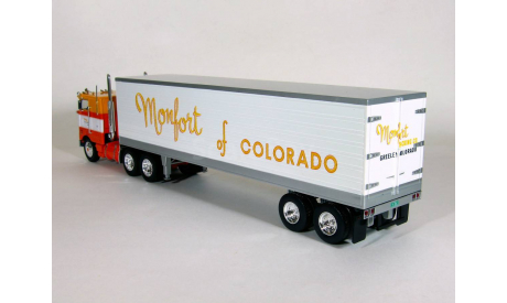 Peterbilt 352 H, 352H + полуприцеп фургон, 1979 - Altaya American Truck - 1:43, масштабная модель, scale43