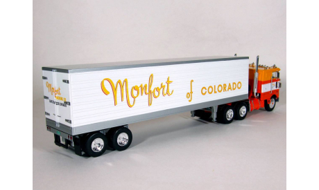 Peterbilt 352 H, 352H + полуприцеп фургон, 1979 - Altaya American Truck - 1:43, масштабная модель, scale43