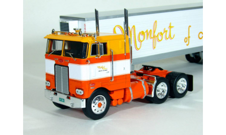 Peterbilt 352 H, 352H + полуприцеп фургон, 1979 - Altaya American Truck - 1:43, масштабная модель, scale43