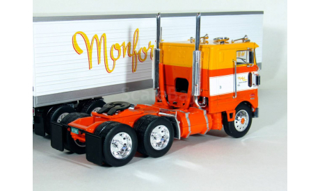 Peterbilt 352 H, 352H + полуприцеп фургон, 1979 - Altaya American Truck - 1:43, масштабная модель, scale43