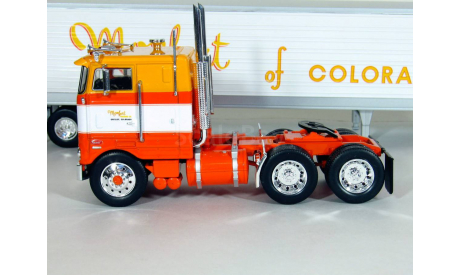 Peterbilt 352 H, 352H + полуприцеп фургон, 1979 - Altaya American Truck - 1:43, масштабная модель, scale43
