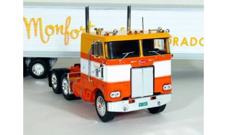 Peterbilt 352 H, 352H + полуприцеп фургон, 1979 - Altaya American Truck - 1:43, масштабная модель, scale43
