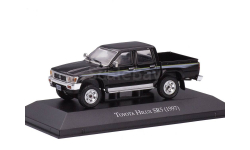 Пикап Toyota Hilux SR5 Pick Up, black, 1997 - SALVAT Автолегенды Аргентина - 1:43