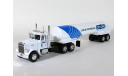 Freightliner FLC 120 64T 6x4 + полуприцеп цистерна, CRYORO, из к/ф ’Терминатор 2’, 1977 - Altaya American Truck - 1:43, масштабная модель, scale43
