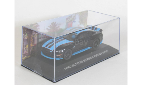 Ford Mustang Warrior Edition, 2018 - Altaya Ford Mustang - 1:43, масштабная модель, scale43