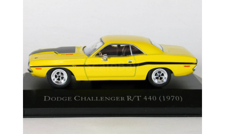 Dodge Challenger R/T 440 Six Pack, 1970 - Altaya American Cars - 1:43, масштабная модель, scale43