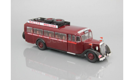 Автобус Citroen T45, Rally Monte-Carlo, France, 1934 - Hachette Bus Collection - 1:43, масштабная модель, Citroën, scale43