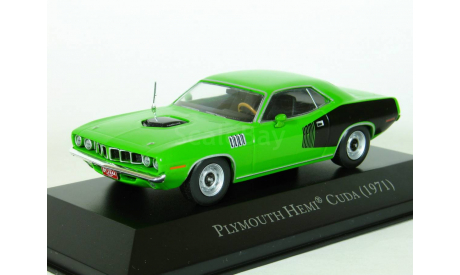 Plymouth Hemi Cuda, 1971 - Altaya American Cars - 1:43, масштабная модель, scale43