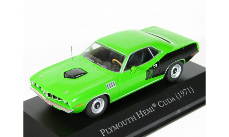 Plymouth Hemi Cuda, 1971 - Altaya American Cars - 1:43, масштабная модель, scale43
