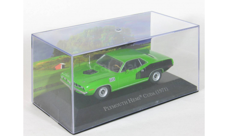 Plymouth Hemi Cuda, 1971 - Altaya American Cars - 1:43, масштабная модель, scale43