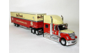 International Lonestar с п/прицепом фургон, 2010 - Altaya American Truck - 1:43, масштабная модель, scale43