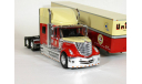 International Lonestar с п/прицепом фургон, 2010 - Altaya American Truck - 1:43, масштабная модель, scale43