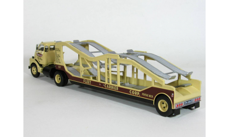 GMC 950 COE + полуприцеп автовоз, 1954 - Altaya American Truck - 1:43, масштабная модель, scale43
