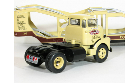 GMC 950 COE + полуприцеп автовоз, 1954 - Altaya American Truck - 1:43, масштабная модель, scale43