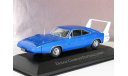 Dodge Charger Daytona, blue met, 1969 - Altaya American Cars - 1:43, масштабная модель, scale43