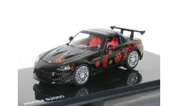 Honda S2000 SoftTop из к/ф ’Форсаж’, black, 2000 - Altaya Fast & Furious - 1:43