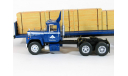 Mack Serie R, R-Series с п/прицепом платформа с досками, 1966 - Altaya American Truck - 1:43, масштабная модель, scale43