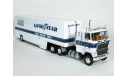 Ford CLT 9000 6x4 + полуприцеп фургон, Good Year, 1978 - Altaya American Truck - 1:43, масштабная модель, scale43