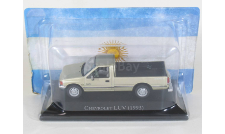 Пикап Chevrolet LUV Pick Up, 1993 - SALVAT Автолегенды Аргентина - 1:43, масштабная модель, scale43