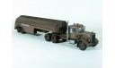 Peterbilt 281 6x2 + полуприцеп цистерна, FLAMMABLE, из к/ф ’Дуэль’, 1957 - Altaya American Truck - 1:43, масштабная модель, scale43