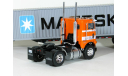 Тягач White Freightliner COE, orange, 1979 - Altaya American Truck - 1:43, масштабная модель, White Motor Company, scale43