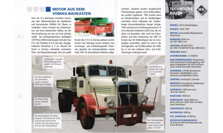 IFA H6, самосвал, 1954-1959 - ATLAS / IST DDR - 1:43, масштабная модель, scale43
