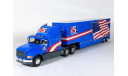 Ford Aeromax 120 + полуприцеп фургон джамбо, NSC, 1990 - Altaya American Truck - 1:43, масштабная модель, scale43