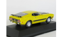 Ford Mustang Mach 1 V8 351 Ram Air, yellow, 1973 - Altaya Ford Mustang - 1:43, масштабная модель, scale43